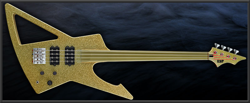 ESP METAL BIRD -FRETLESS-