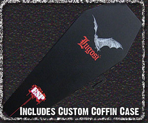Includes Custom Coffin Case